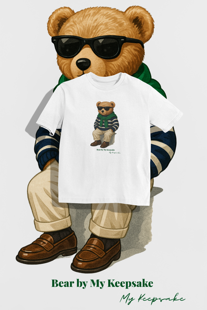 Tričko Bear Style – medvídek v preppy outfitu