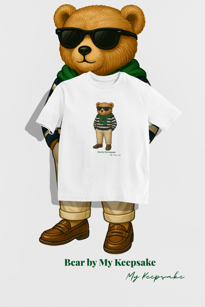 Bear Streetwear T-shirt – striped sweater and urban style