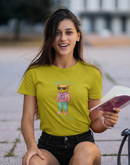 Жіноча футболка Street &amp; Bear Prague – вуличний одяг ведмідь