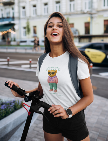Жіноча футболка Street &amp; Bear Prague – вуличний одяг ведмідь