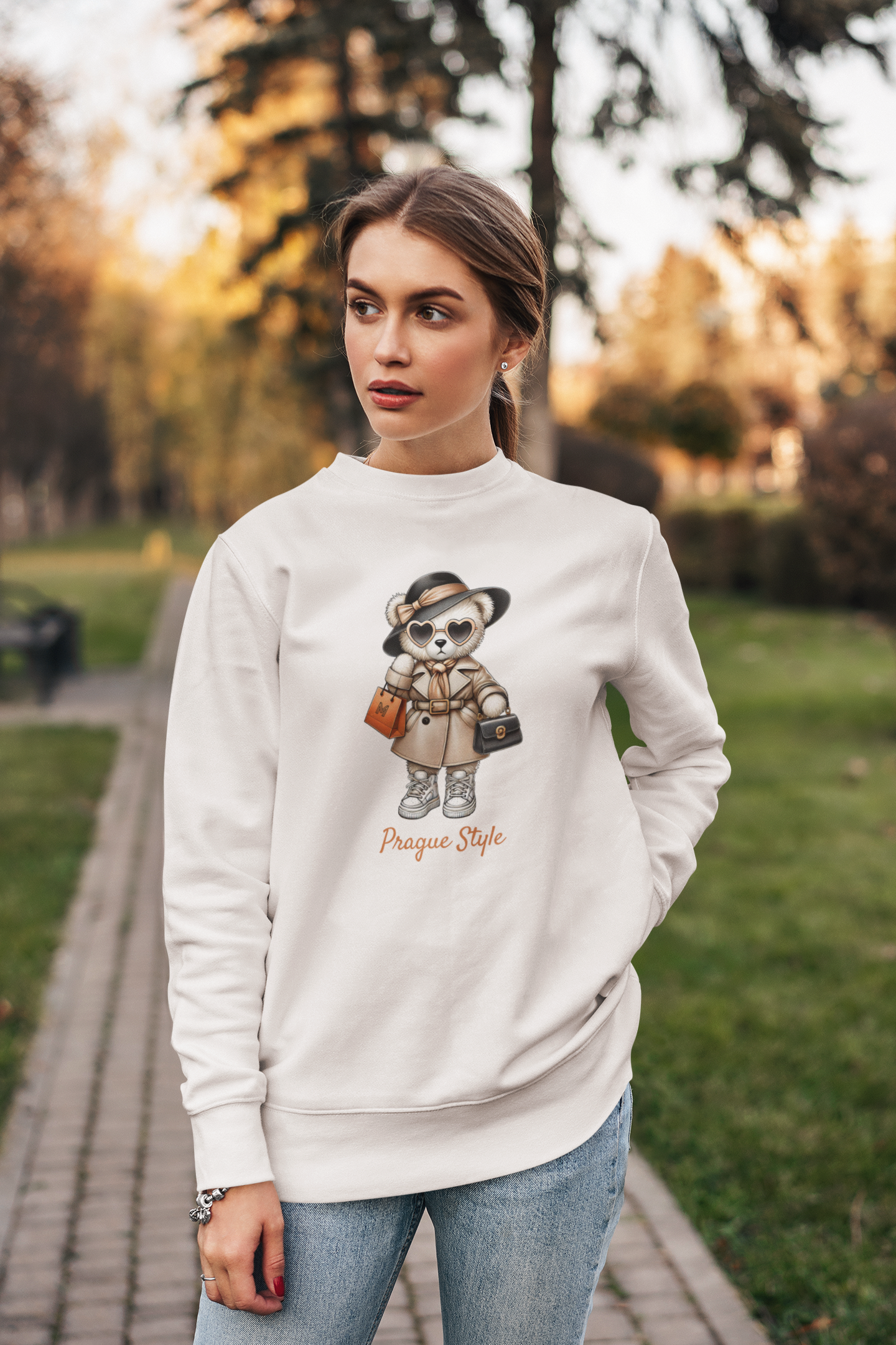 Stylish unisex sweatshirt Miss P. Style