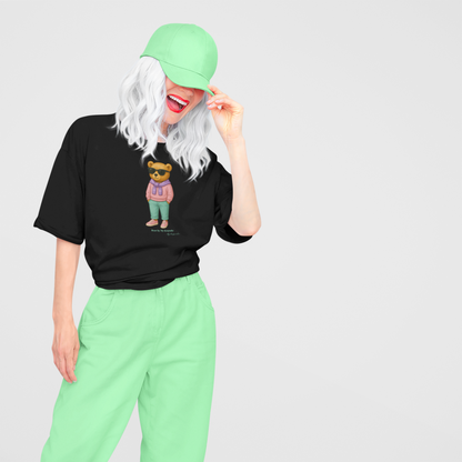 Bear Streetwear T-shirt – pastel teddy bear