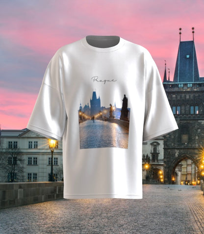 Unisex tričko Charles Bridge – pocta pražské historii