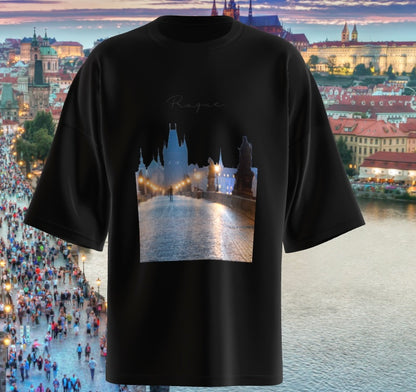 Unisex tričko Charles Bridge – pocta pražské historii