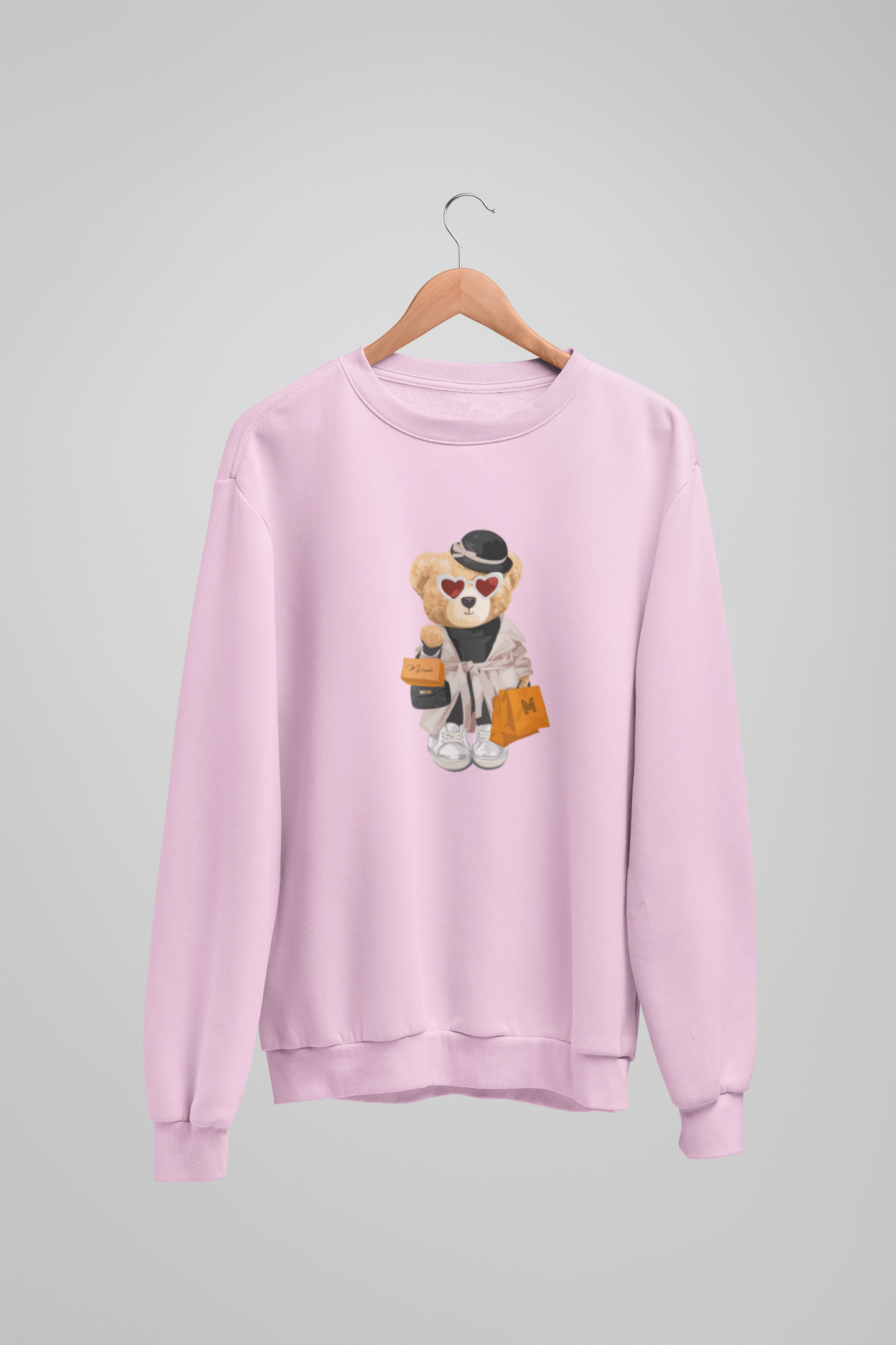 City Shopper Bear Sweatshirt – Stylisches City Bear