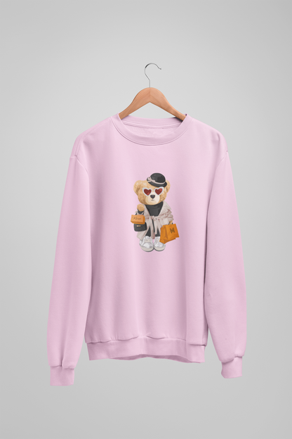 City Shopper Bear Sweatshirt – Stylisches City Bear