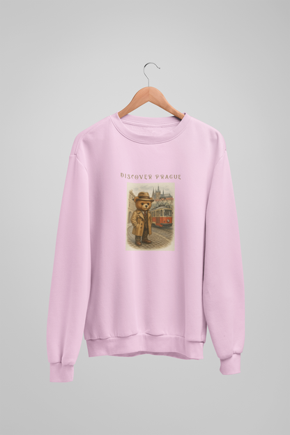 Entdecke das Prager Teddybär-Sweatshirt – ikonischer Prager Stil