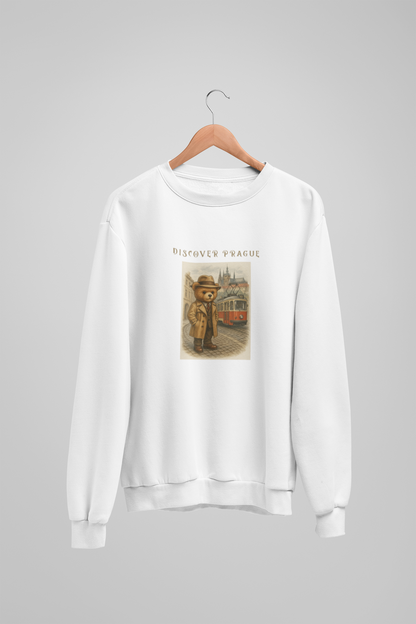 Entdecke das Prager Teddybär-Sweatshirt – ikonischer Prager Stil