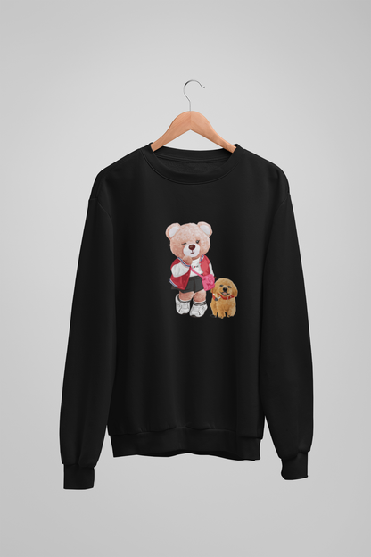 Best Friends Girl Bären-Sweatshirt – Urban Cool