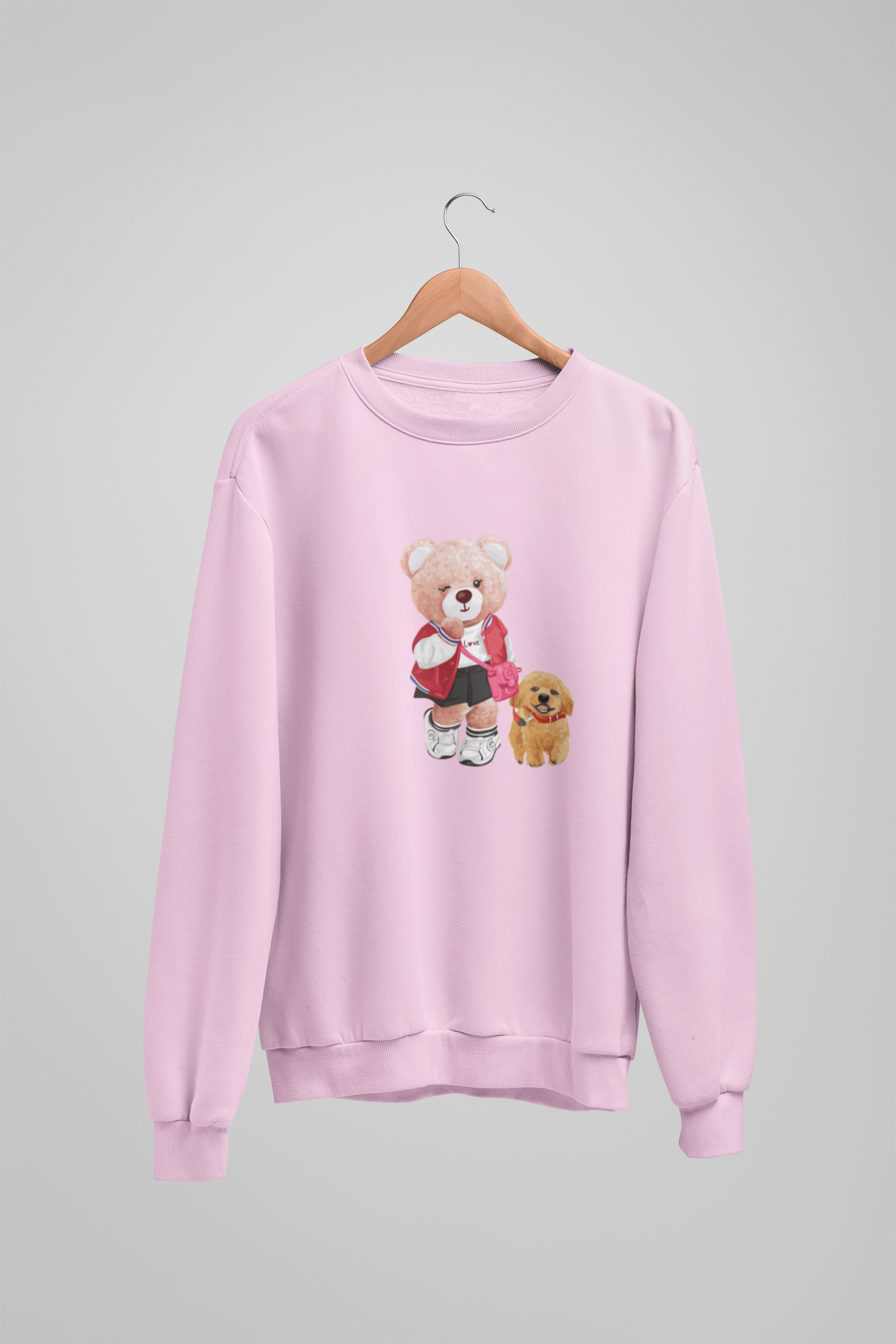 Best Friends Girl Bären-Sweatshirt – Urban Cool
