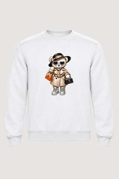 Dětská mikina Miss Bear s medvídkem