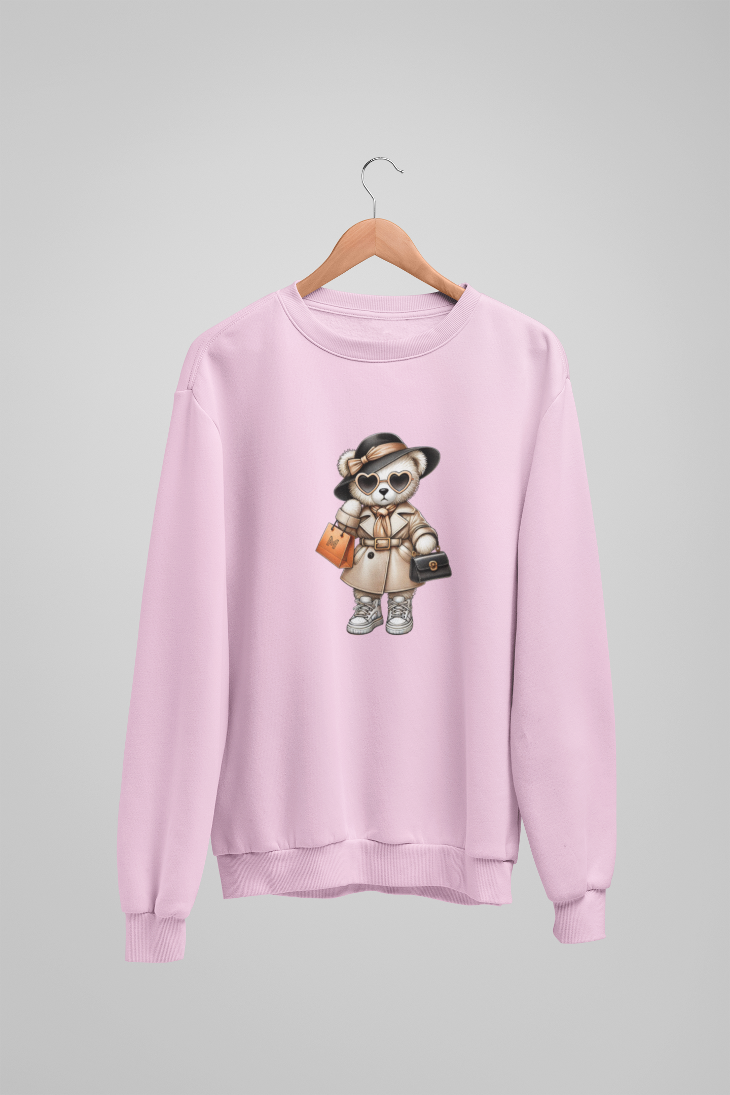 Miss City Chic Bären-Sweatshirt