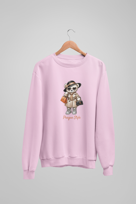 Mikina s medvídkem Miss Prague Style