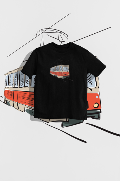 Unisex tričko Tram 41 Classic – pocta pražské dopravě