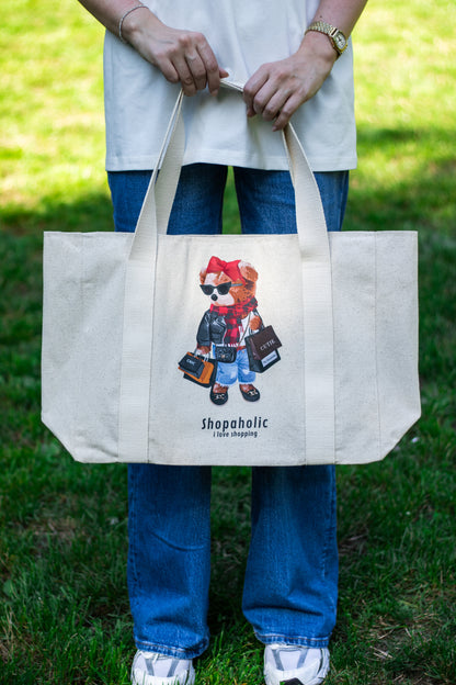 Stylová pletená taška Shopaholic | My Keepsake