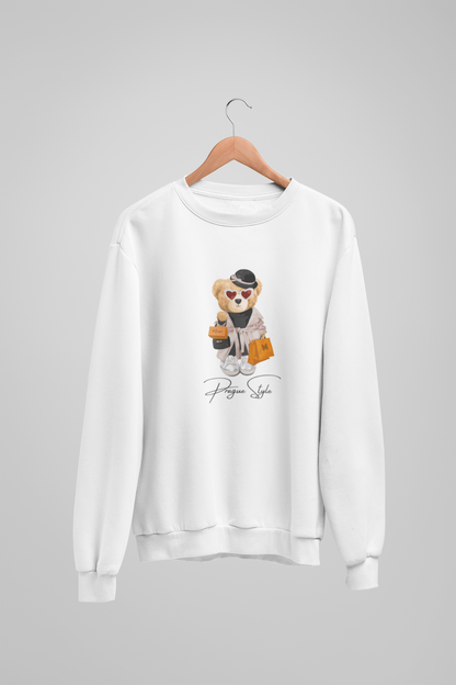 Mikina s medvídkem Prague Style