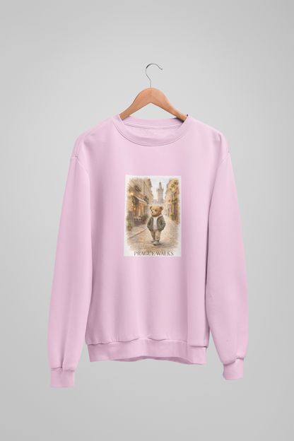 Sweatshirt mit Teddybär Prag Spaziergänge