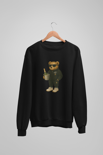 Prosecco Night Bear Sweatshirt