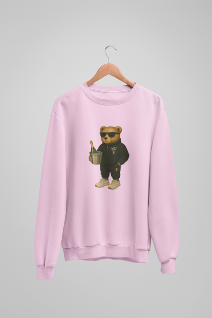 Prosecco Night Bear Sweatshirt