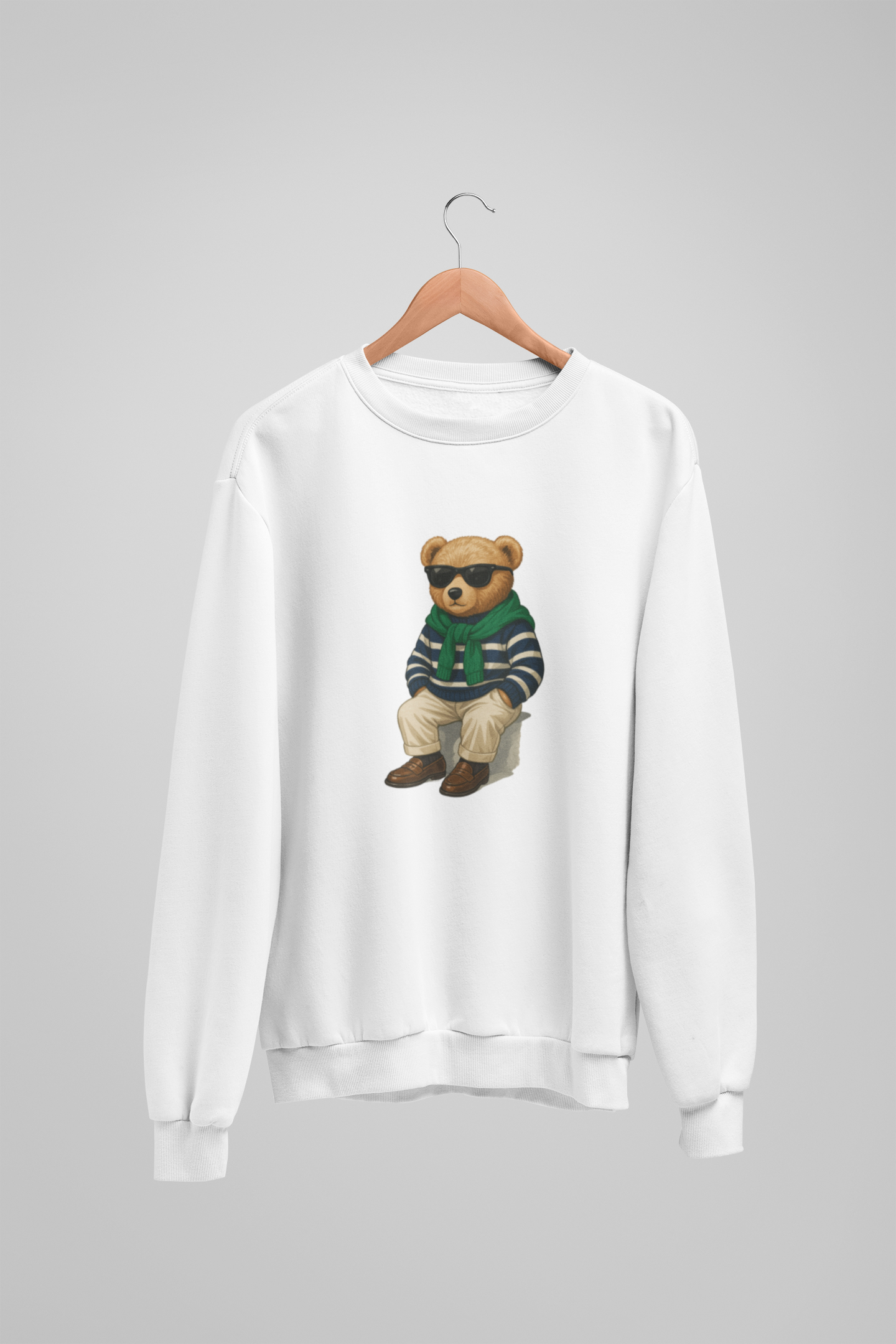 Mikina s medvídkem Street Bear – městský styl