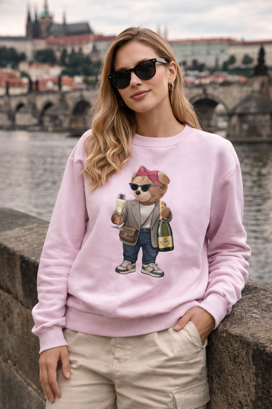 Mikina s medvídkem Prosecco Bear