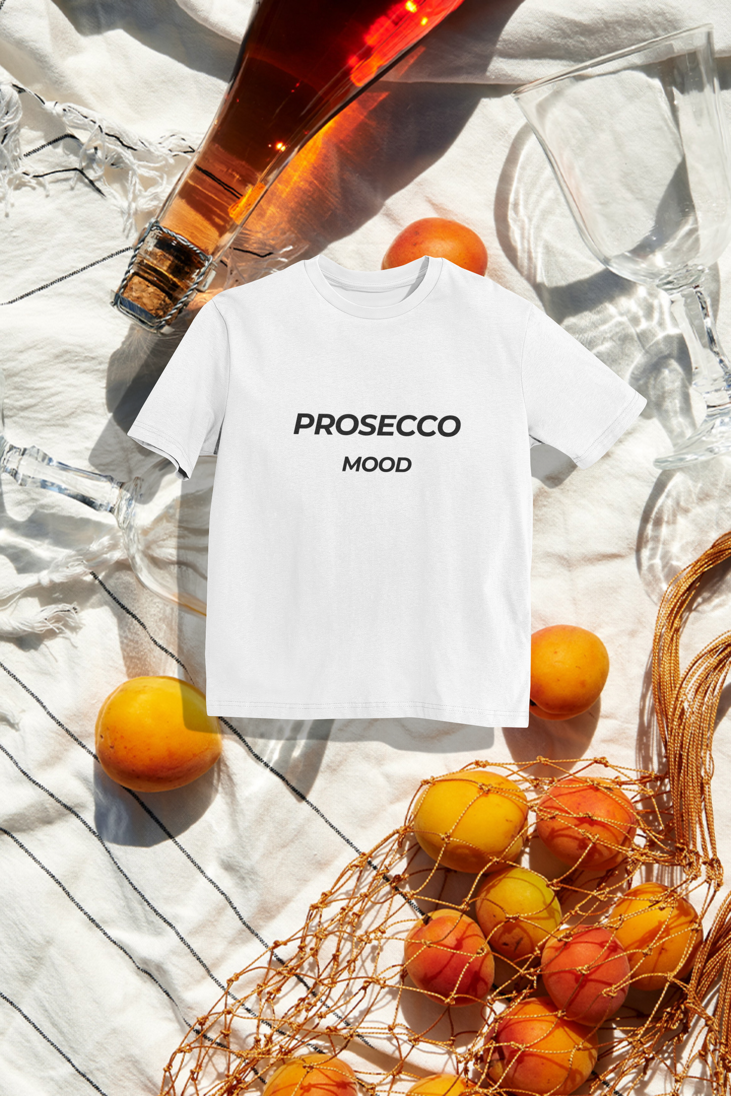 Tričko Prosecco Mood – stylové bavlněné tričko