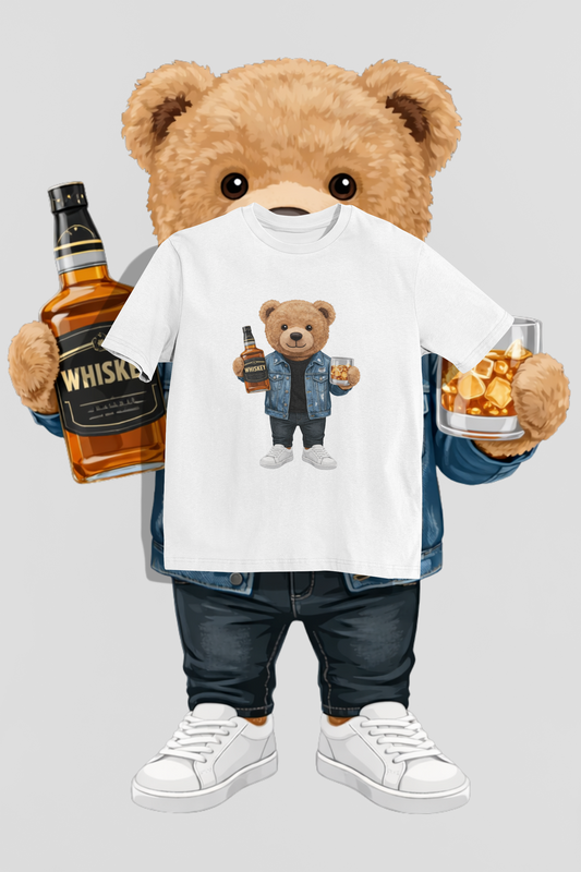 Tričko s medvídkem Whiskey Bear
