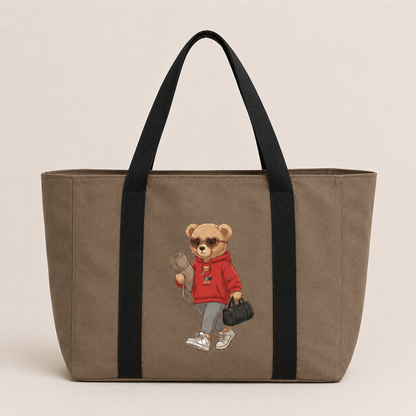 Plátěná taška Self Care Girl – Red | My Keepsake
