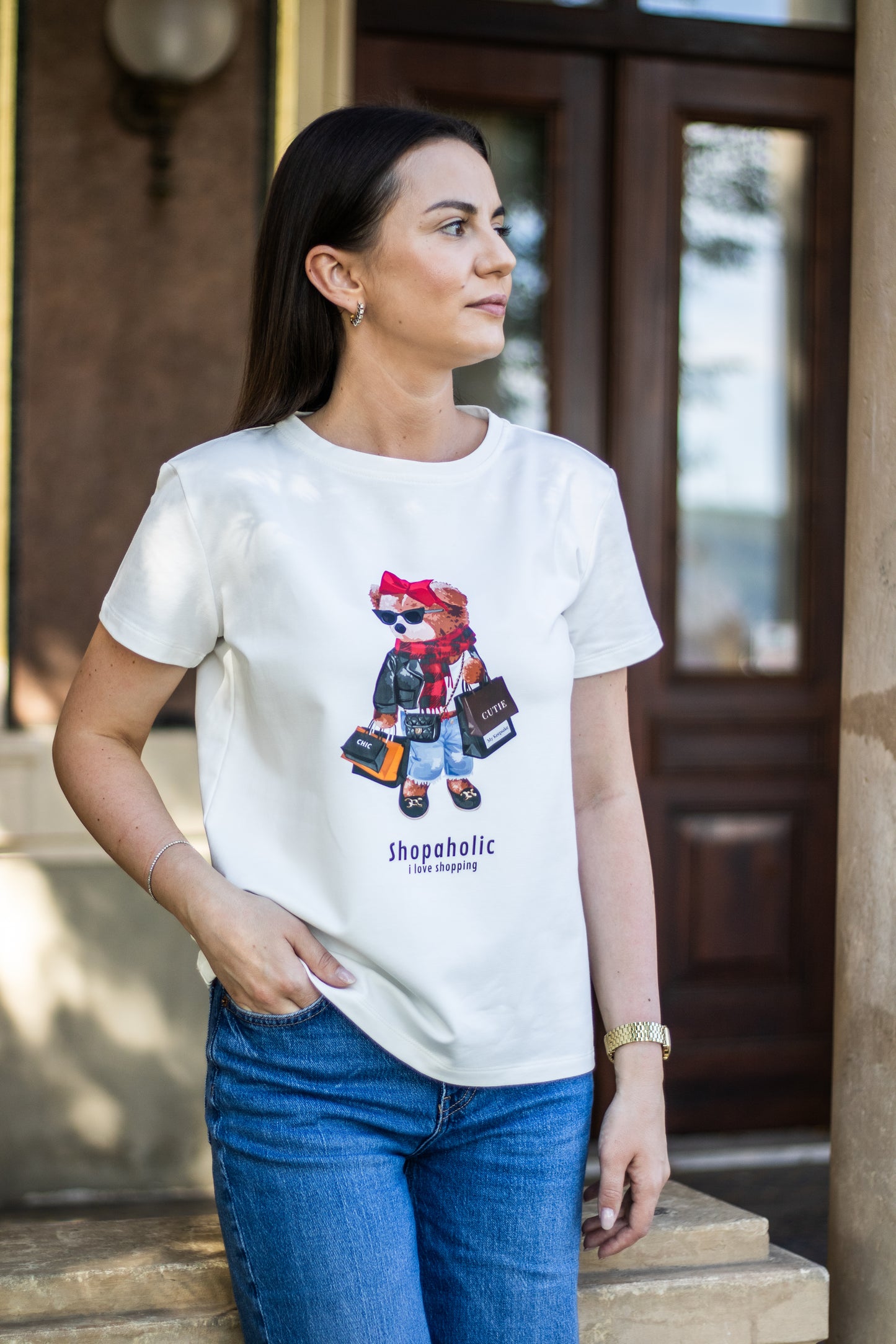 Women's T-shirt - Shopaholic