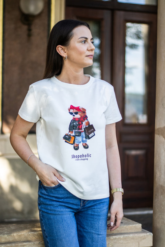 Women's T-shirt - Shopaholic